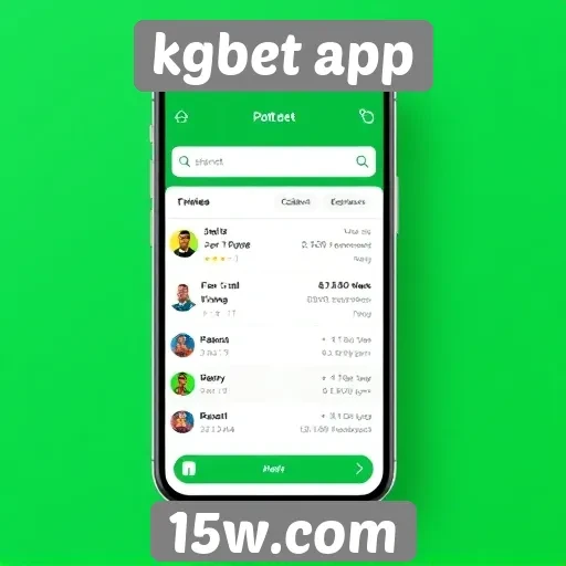 Interface do usuário e experiência no kgbet app