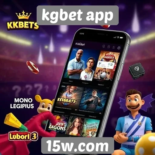 Variedade de jogos disponíveis no kgbet app